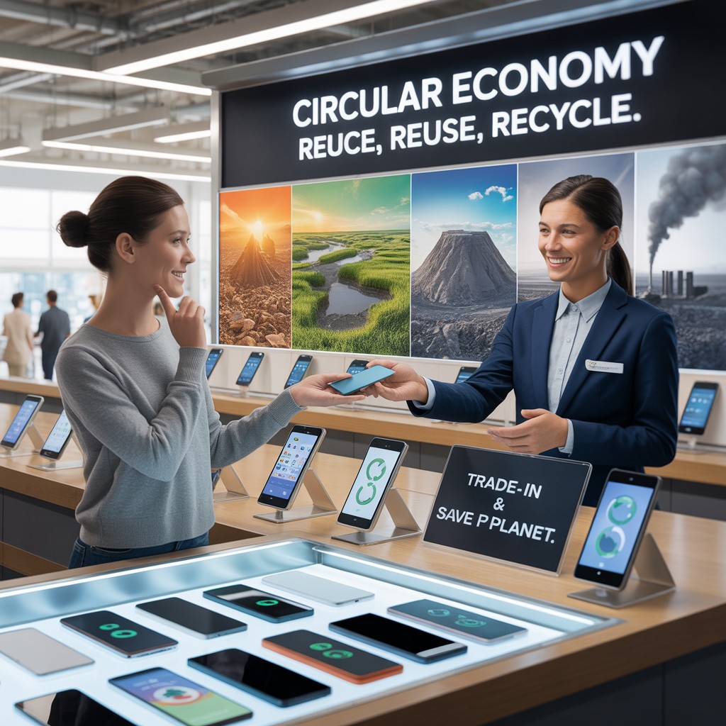 The Trade In Economy and How Your Old Phone Could Save the Planet
