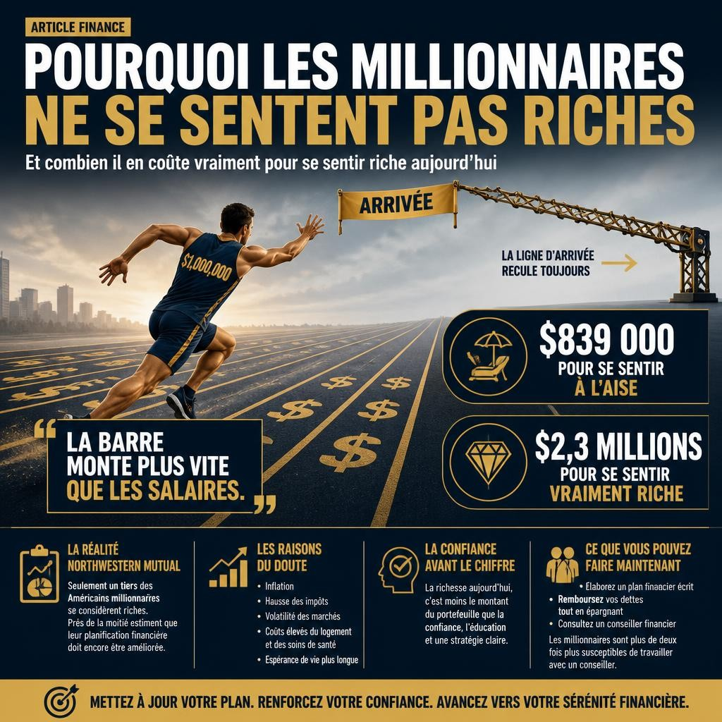 Why Today's Millionaires Still Don't Feel Rich And What It Actually Costs To Feel Wealthy Now